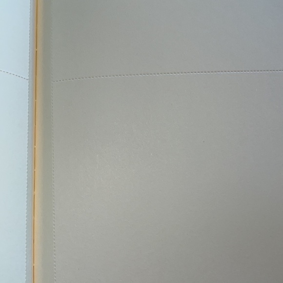 large paper cover, canvas spine “rough” notebook-288 pages-line/grid/plain-NWT - Picture 12 of 13